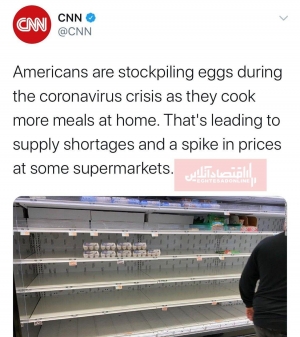آمریکایی‌ها تخم مرغ ذخیره می‌کنند 