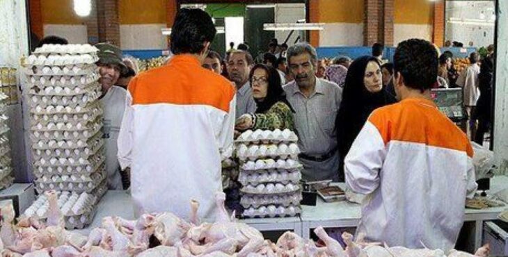 ثبات قیمت مرغ و تخم مرغ تا پایان ماه رمضان/کمبودی در بازار نداریم