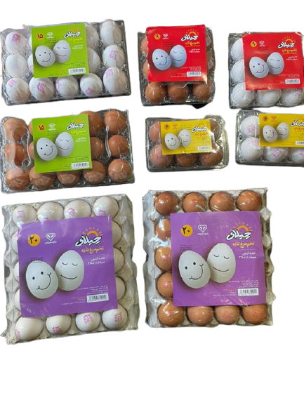 تخم مرغ بسته بندی ۶ عددی چیلای ارگانیک (قهوه ای)