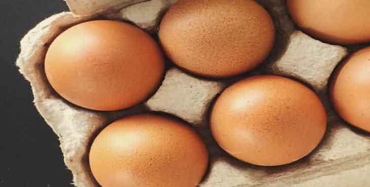 تخم مرغ جزو کم تورم ترین مواد غذایی در سال 1402 بود.